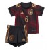 Germania Joshua Kimmich #6 Seconda Maglia Bambino Mondiali 2022 Manica Corta (+ Pantaloni corti)